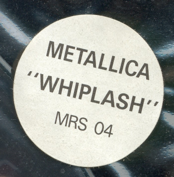 Metallica Whiplash, Megaforce united kingdom, 12"