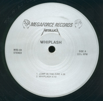 Metallica Whiplash, Megaforce usa, 12"