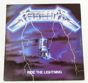 Metallica Ride The Lightning, Vertigo spain, LP
