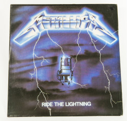 Metallica Ride The Lightning, Vertigo/MIL india, LP