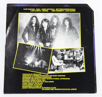 Metallica Ride The Lightning, Elektra usa, LP Promo