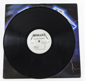 Metallica Ride The Lightning, Megaforce usa, LP Promo