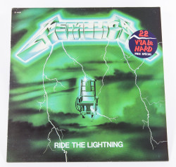 Metallica Ride The Lightning, Bernett france, LP Misprint