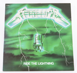 Metallica Ride The Lightning, Bernett france, LP Misprint