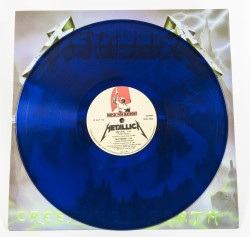 Metallica Creeping Death, Music For Nations france, 12" clear dark blue