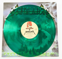 Metallica Creeping Death, Music For Nations france, 12" clear green