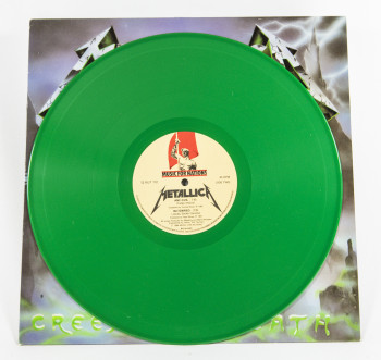 Metallica Creeping Death, Music For Nations france, 12" green