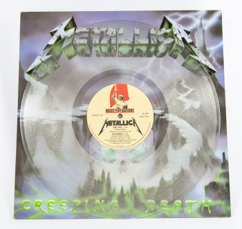 Metallica Creeping Death, Music For Nations france, 12" clear