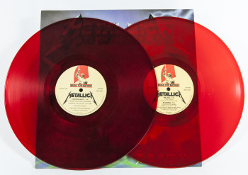 Metallica Creeping Death, Music For Nations france, 12" clear red