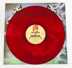 Metallica Creeping Death, Music For Nations france, 12" clear red