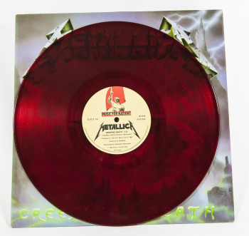 Metallica Creeping Death, Music For Nations france, 12" dark red