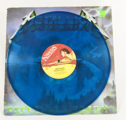 Metallica Creeping Death, Music For Nations united kingdom, 12" clear light blue