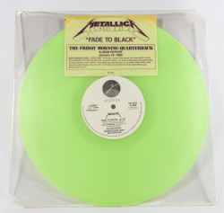 Metallica Fade To Black, Elektra/Asylum usa, 12" green Promo