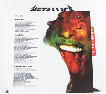 Metallica Hardwired...To Self-Destruct, Blackened/Universal europe, LP red