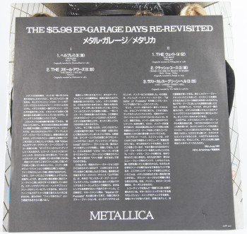 Metallica Garage Days Re-Revisited, CBS/Sony japan, EP