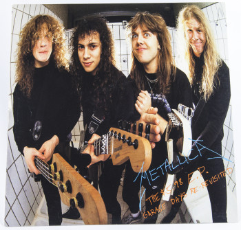 Metallica Garage Days Re-Revisited, Elektra usa, EP Mislabel