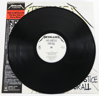 Metallica ...And Justice For All, CBS/Sony japan, LP