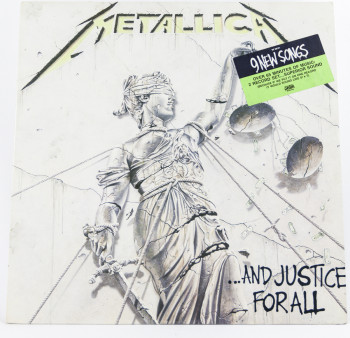 Metallica ...And Justice For All, Elektra canada, LP Promo