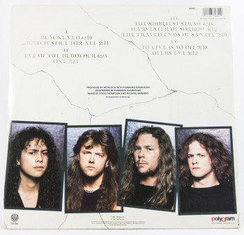 Metallica ...And Justice For All, Vertigo portugal, LP