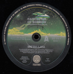Metallica Harvester Of Sorrow, Vertigo/Polygram australia, EP