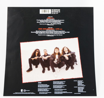 Metallica One, Vertigo/Phonogram united kingdom, 10"