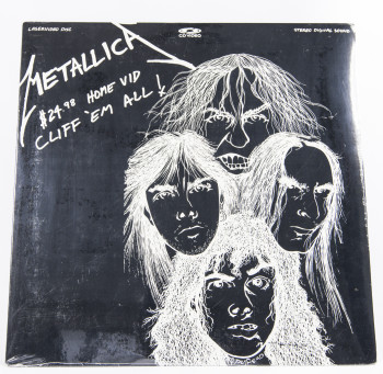 Metallica Cliff'Em All, Elektra usa, LD 12"