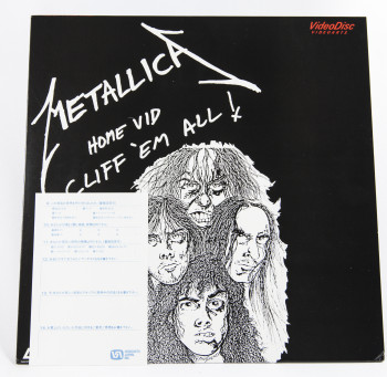 Metallica Cliff'Em All, Polygram japan, LD 12"