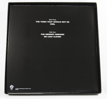 Metallica S&M, Warner Bros. usa, LP white