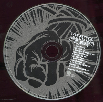 Metallica St Anger, Vertigo/Universal united kingdom, CD/DVD