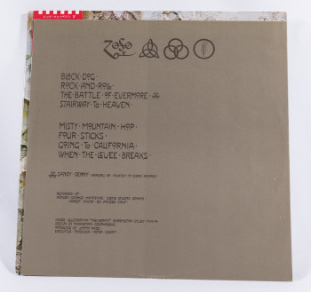 Led Zeppelin IV, Atlantic japan, LP