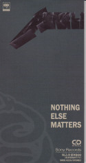 Metallica Nothing Else Matters, Sony japan, 3"