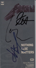 Metallica Nothing Else Matters, Sony japan, 3"