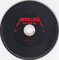 Metallica Kill'Em All, Sony japan, CD Promo