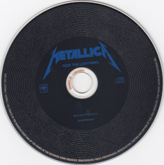 Metallica Ride The Lightning, Sony japan, CD Promo