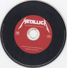 Metallica Master Of Puppets, Sony japan, CD Promo