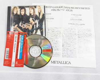 Metallica Garage Days Re-Revisited, CBS/Sony japan, CD