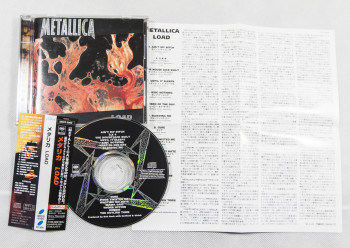Metallica Load, Sony japan, CD Promo