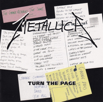Metallica Turn The Page, SME japan, CD Promo