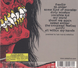 Metallica St Anger, Sony japan, CD Promo